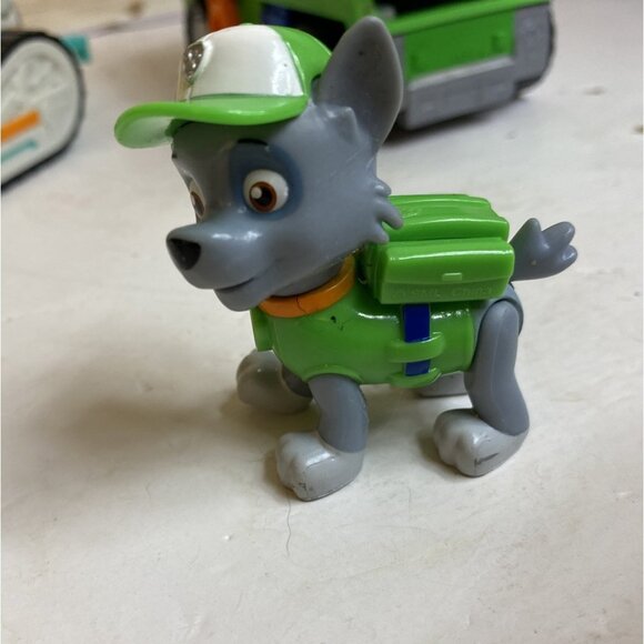 Odd Lot PAW Patrol ROCKY And Recycling Truck EVEREST Snow Mobile Vehicle - Picture 8 of 16